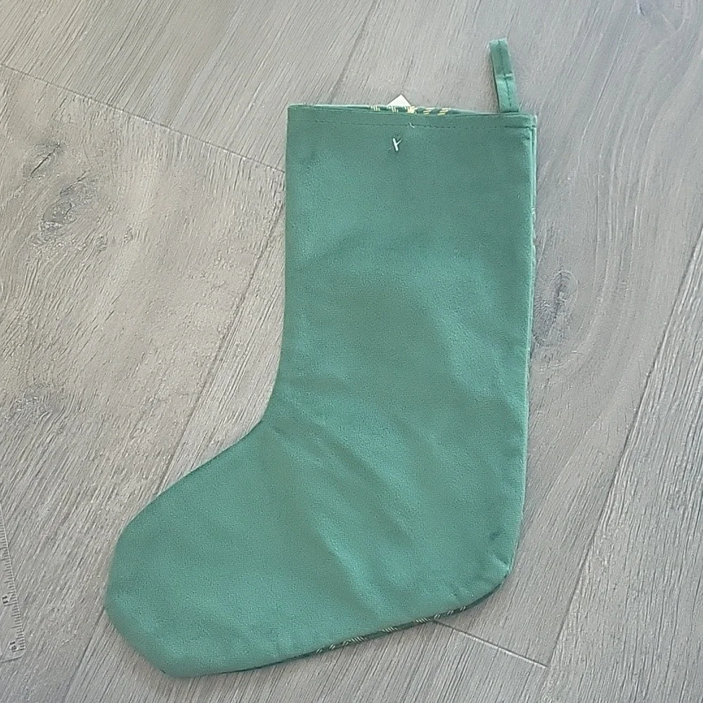 Green & Gold stocking NWT